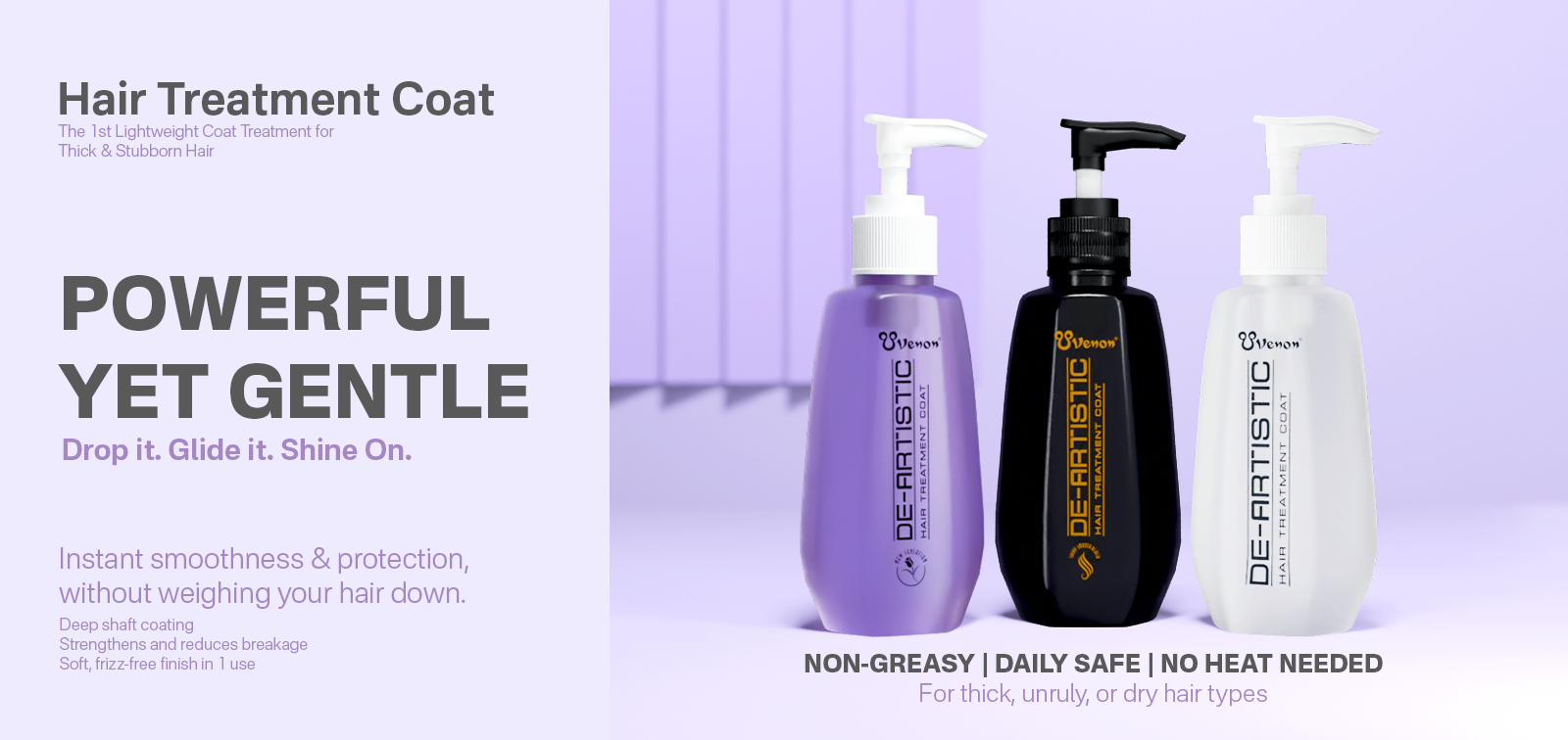 A Total Solution With Venon Hair Treatment Coat